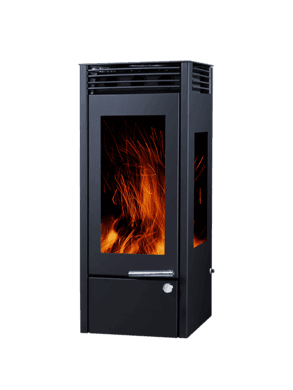 CL04-Three-sided glass Wood Burning Stove