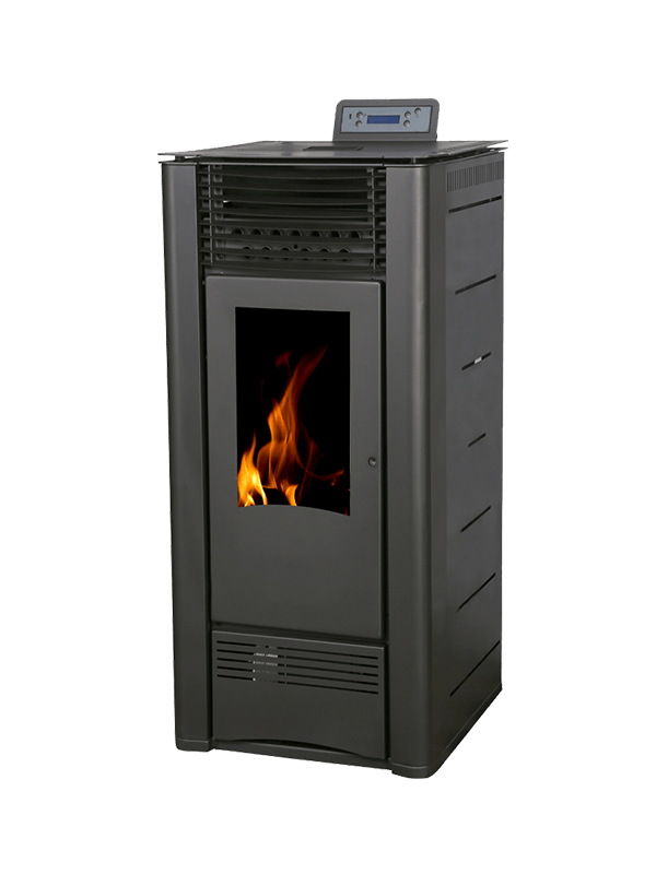 CS10 8KW Slim Wood Pellet Fireplaces Stoves